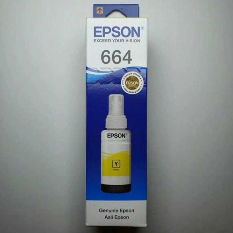 Tinta Botol 664/L100/T6641 (B/C/M/Y) Tinta Epson Original