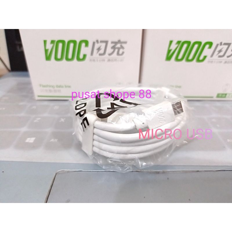 OPPO KABEL DATA Original MICRO USB/TYPE-C VOOC 4A