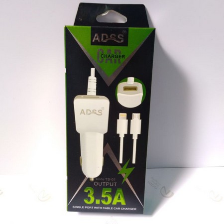 Charger mobil 2 in 1 For android Fast Charging Original