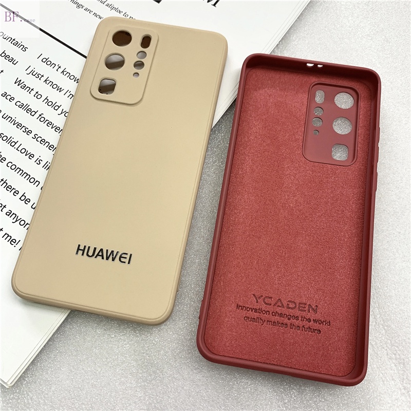 Casing Soft Case Silikon + Fleece Untuk Huawei Nova3 / 3i / 4 / 5 / 6 / 7 Pro