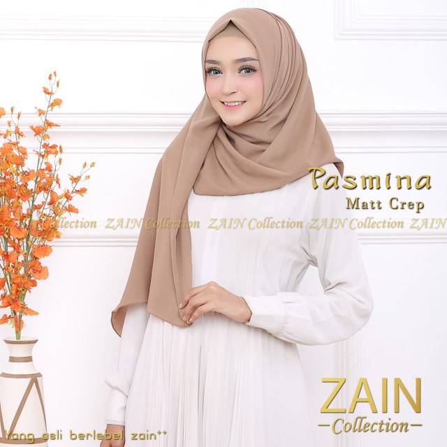 Pashmina crepe premium  ORIGINAL ZAIN Collection