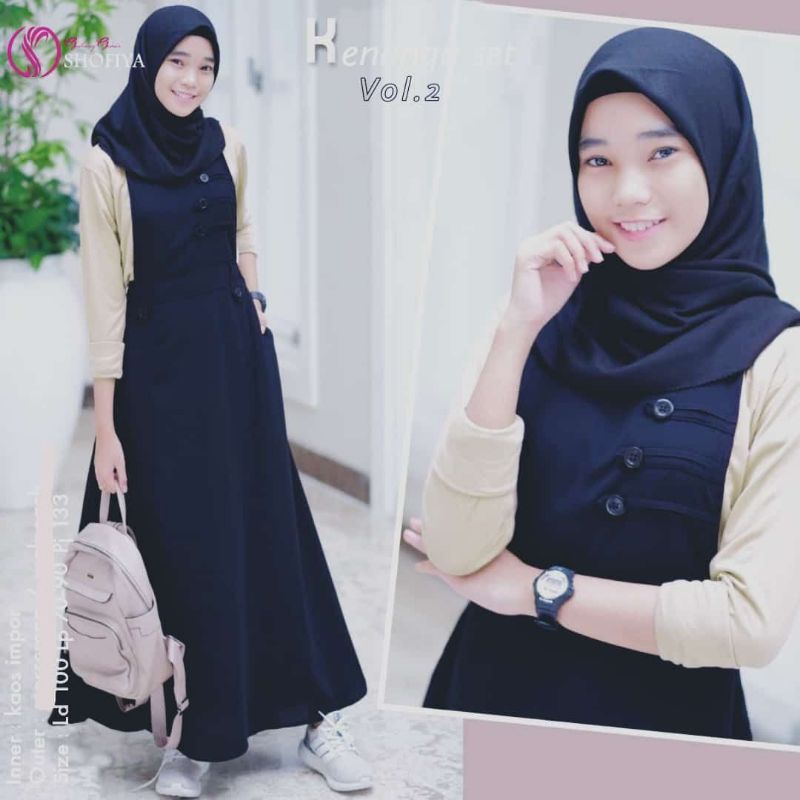 overall remaja free inner/outer terbaru plus inner/overall terbaru kekinian/overal remaja/gamis rema