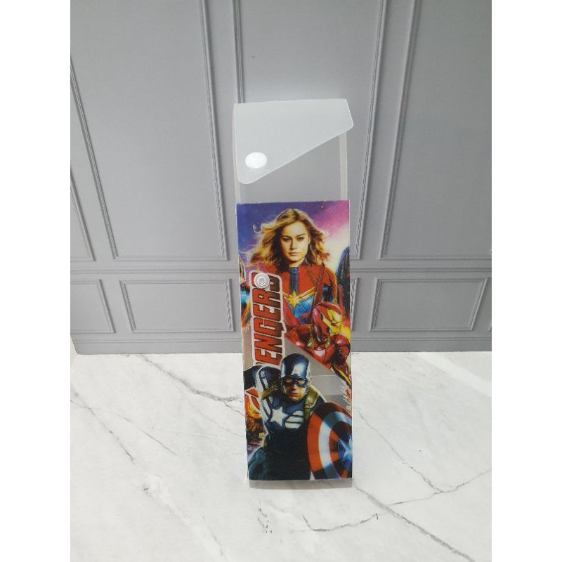 kotak pensil slot kancing/kotak pensil laci/pensil case/tempat pensil-Avenger