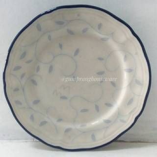  Piring  salad Rim 21cm keramik  motif  cantik murah piring  