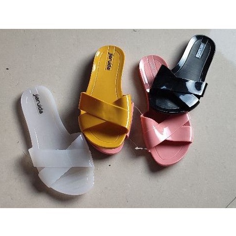 NO BRAND Criss Cross Slide Sandals (36-41)