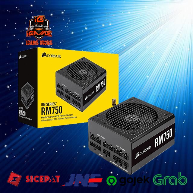 Corsair RM Series RM750 750W 80 PLUS Gold Modular MANTULLL GAN