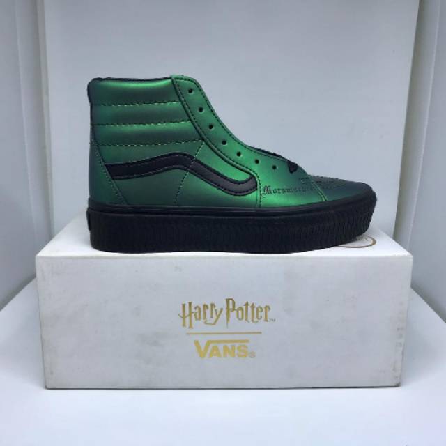 Vans Sk8 Hi Platform RB Morsmordre Dark Arts - Green/Black - Original Resmi Navya