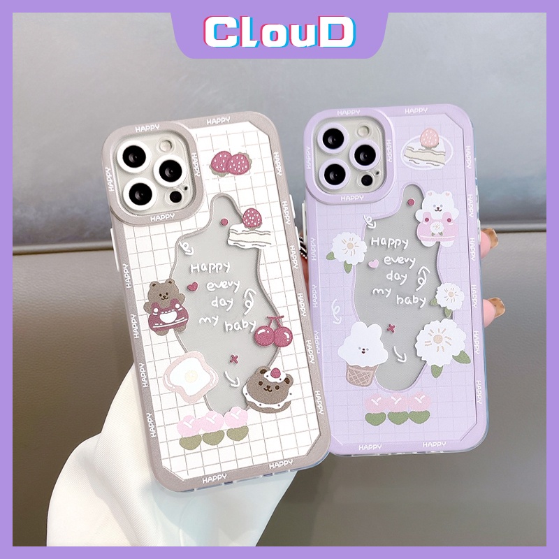 Soft Case Transparan Motif Kartun Kue Beruang Untuk infinix Smart 6 Hot 11 Play Smart 5 Hot 10 Play Hot 10 11 11 11S 10 lite