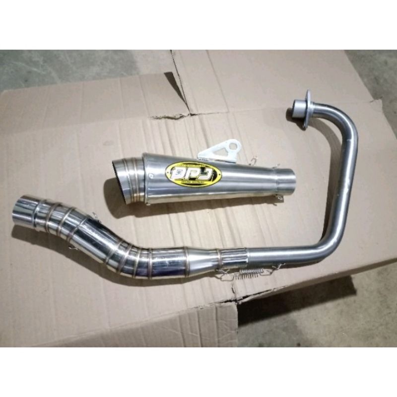 knalpot dpj engker engker leher kolong klx150 bf D-Tracker
