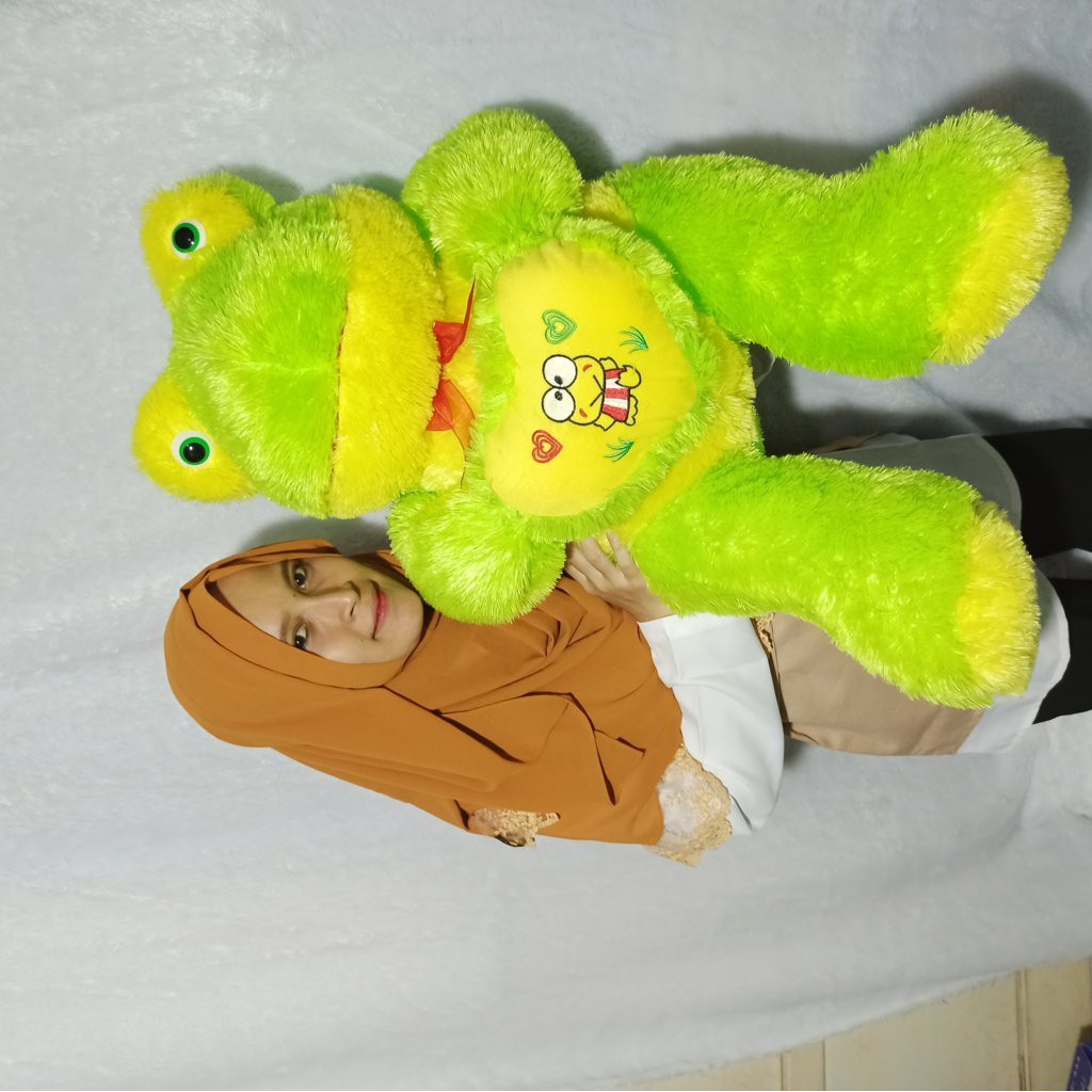 Boneka keropi berdiri JUMBO MURAH