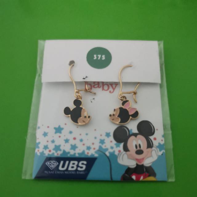 Anting anak mickey minnie kombinasi