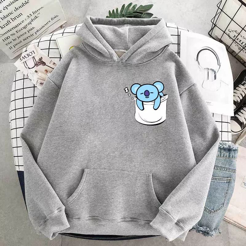 Hoodie Switer Anak Perempuan Laki Laki Hudi "Koala" Umur 12 13 10 8 15 11 9 Tahun Jaket Sweater Swet