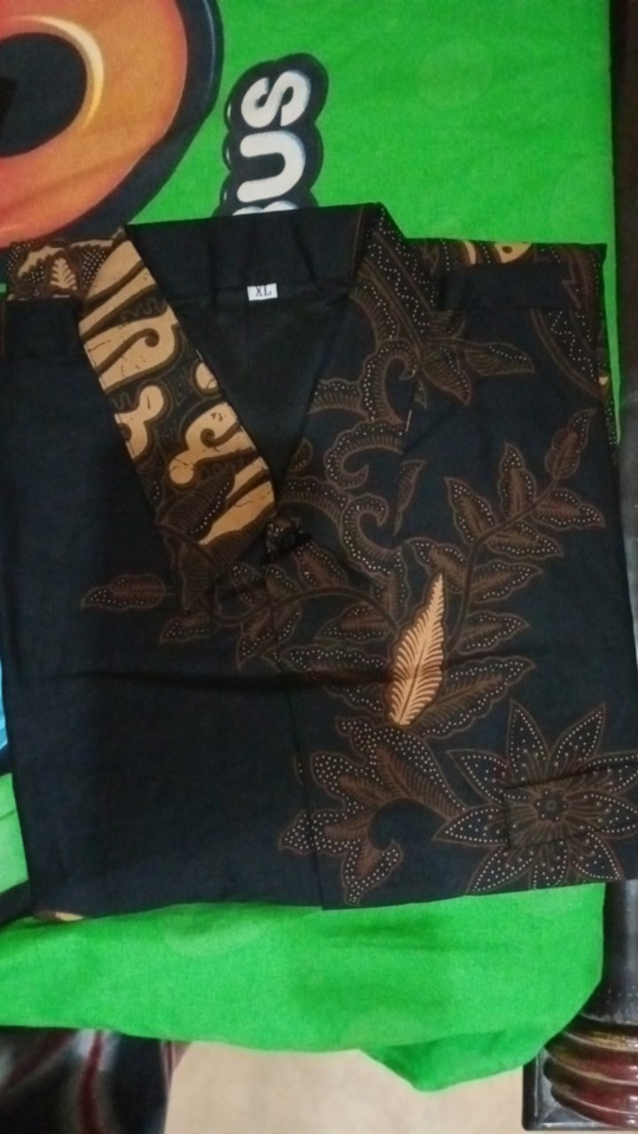 Rajaswa Kemeja Batik Pria Solo Full Furing Panjang Lengan Cowok Atasan Premium Modern Kanaya Ori