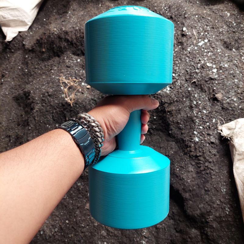 barbel barbell gym fitness olahraga berat 10kg 10 kg sepuluh kilo warna warni angkat beban