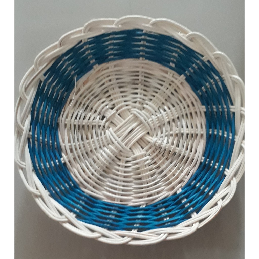 Piring rotan/ Piring ayaman rotan/ Piring Anyaman Rotan Asli Cantik Unik warna murah/Piring Anyaman