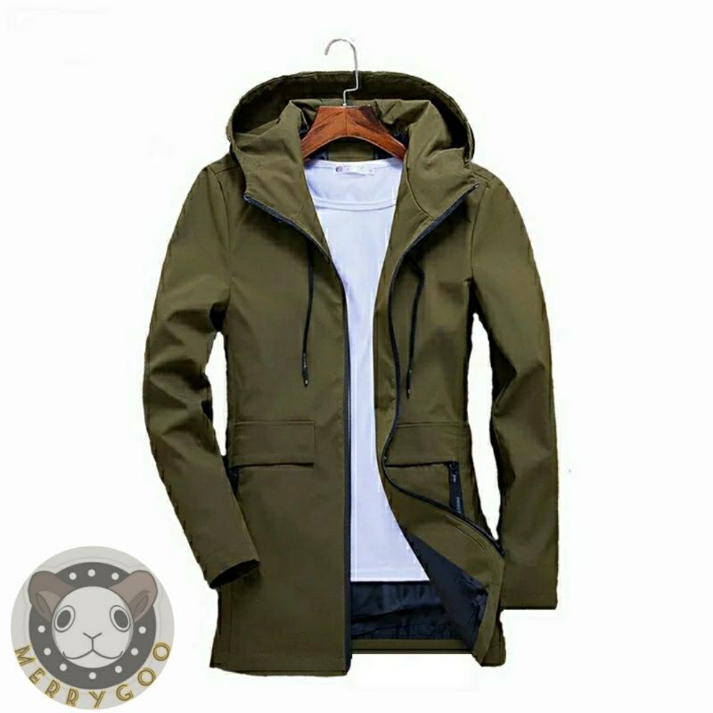 jaket long coat waterproof nyaman original musim dingin korean style