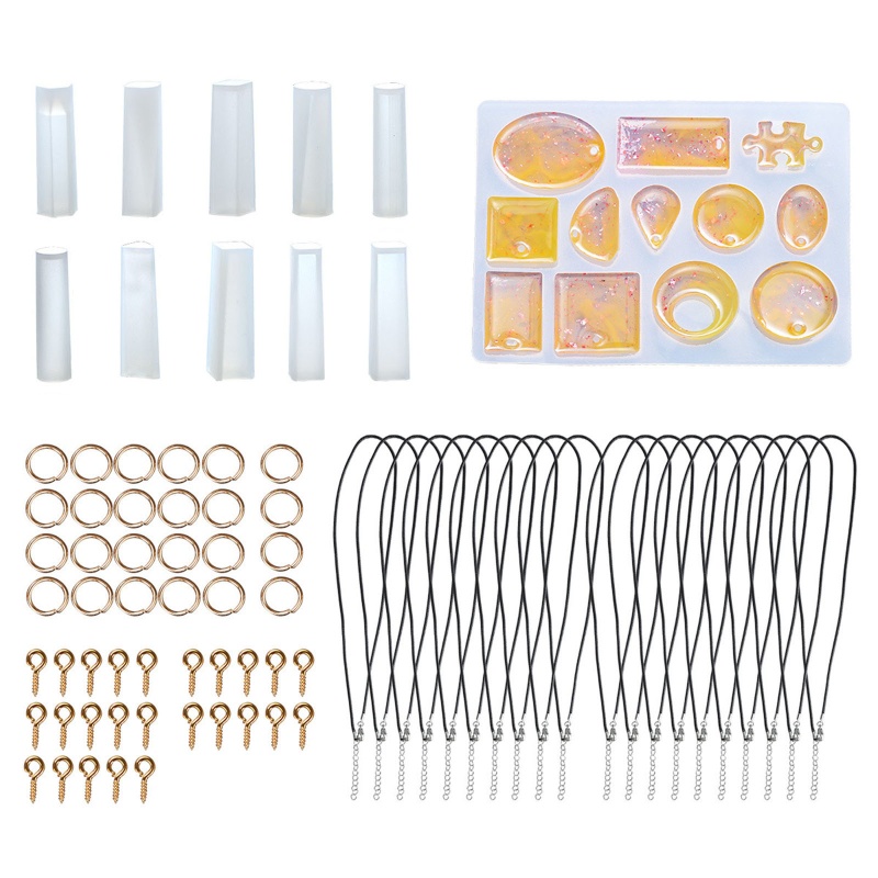 Siy Cetakan Resin Epoksi Bahan Silikon Untuk Membuat Perhiasan DIY