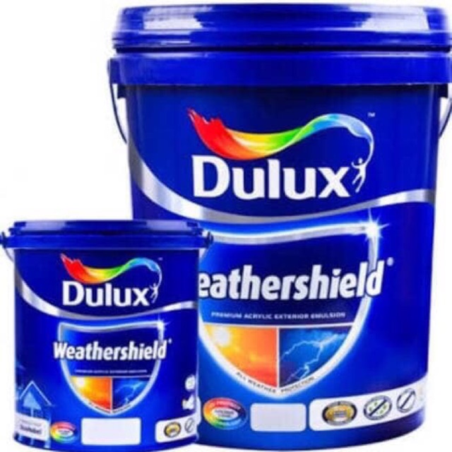 Cat Tembok Dulux Weathershield Brilliant White 20lt