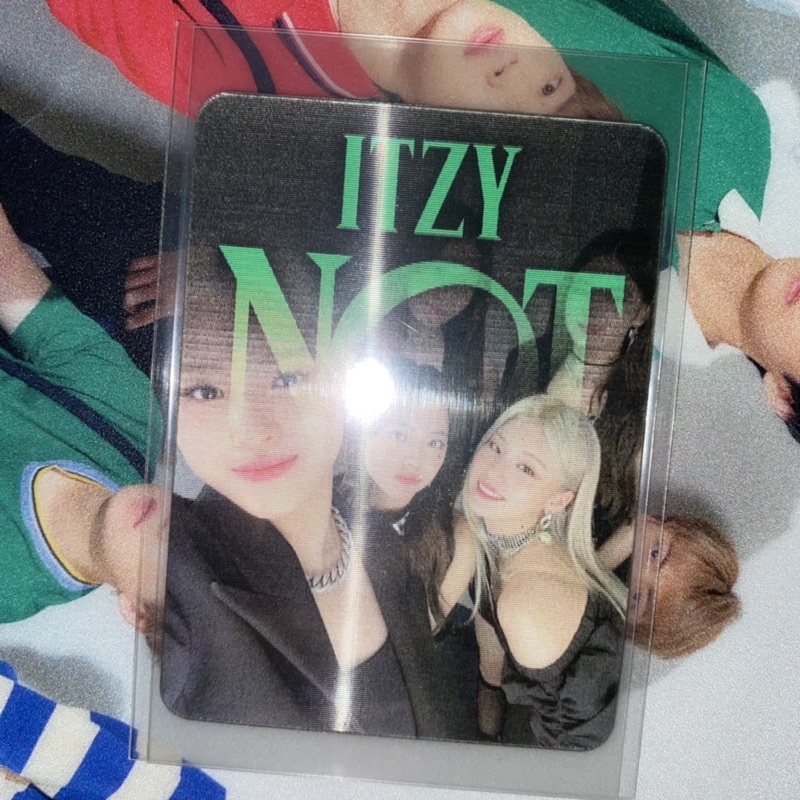 itzy not shy photocard mmt mymusictaste round 3 yeji lia ryujin chaeryeong yuna
