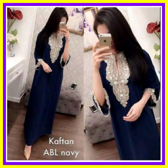 Baju Pesta Wanita Muslim Kondangan Brukat Mewah Elegan Gaun Muslimah Terbaru 2021 2022 Maxy Kembar L