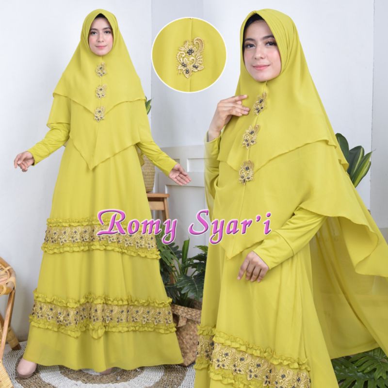 GAMIS SYAI BAHAN CERUTY / GROSIR TANGAN PERTAMA TERMURAH