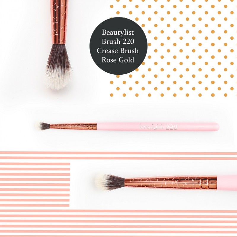 

BEAUTYLIST #220 Crease Brush - Rose Gold