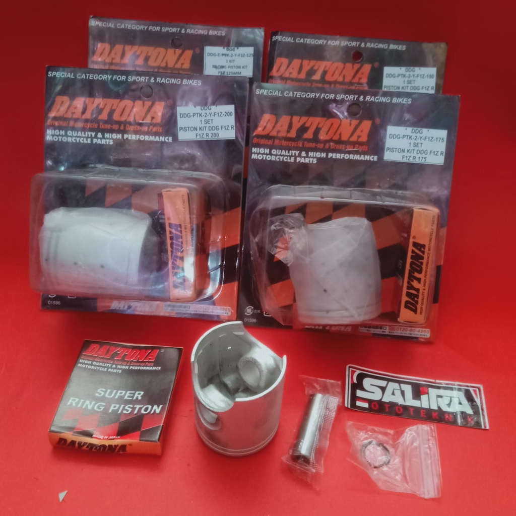 Piston Seker Seher Kit Daytona Fiz R FizR Over Size STD / 000 025 050 075 100 125 150 175 200 Racing