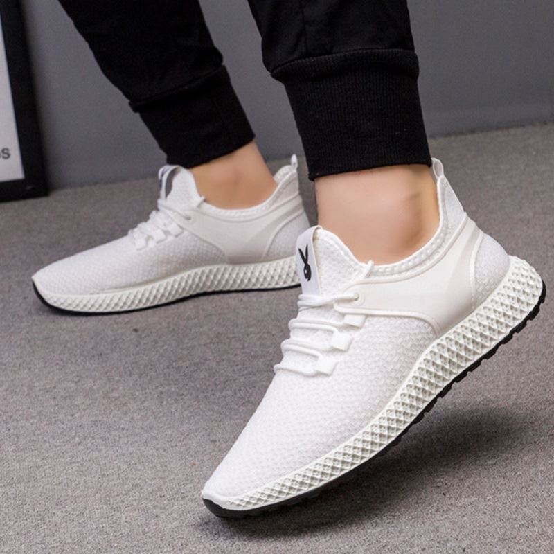 BJS001 - BLACK/WHITE - Sepatu Sneakers Pria Modis SEPATU LAKI-LAKI SNEAKERS TALI FLAT FASHION IMPORT TERMURAH TERLARIS TERBARU BAGSTORE JAKARTA JSS001