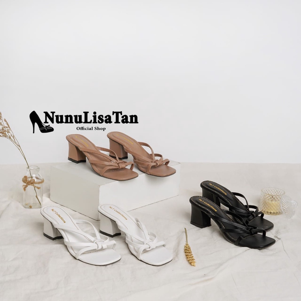 NunuLisaTan - HIGH HEELS WANITA TERBARU HEELS TALI STACY