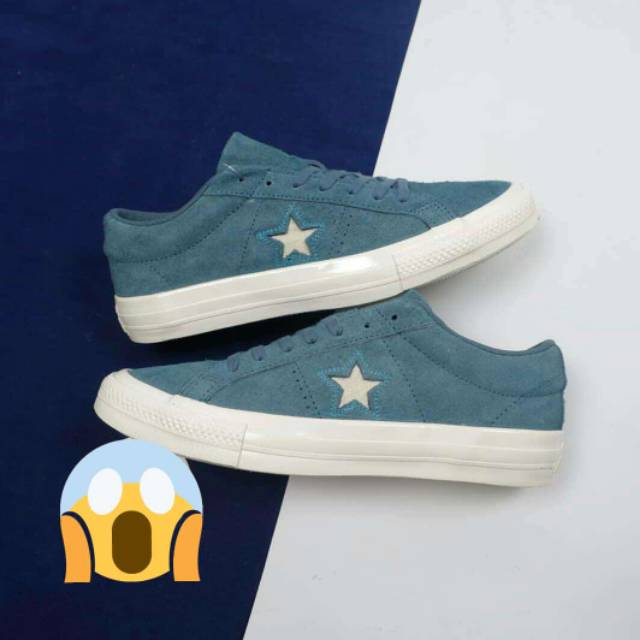 CONVERSE ONE STAR OX CALESTIAL TEAL