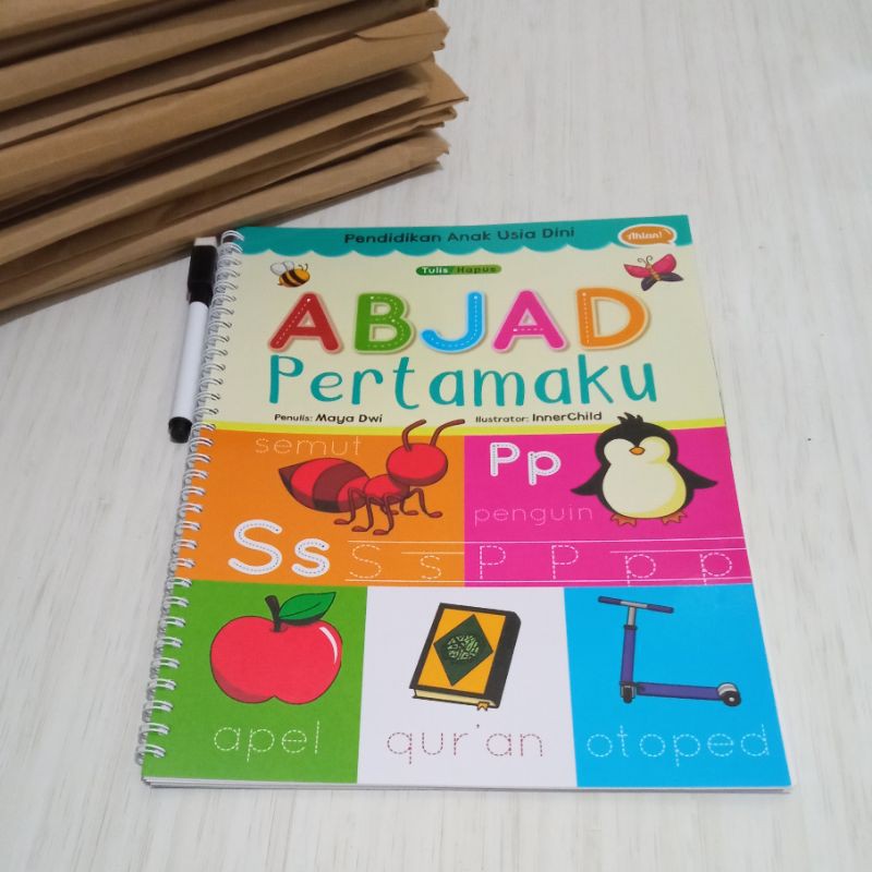 Tulis-hapus Abjad Pertamaku