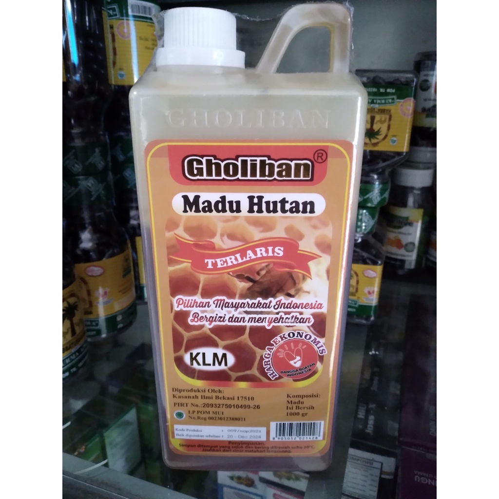 

Gholiban Madu Hutan Kalimatan - 1 Kg - EXP : 2027