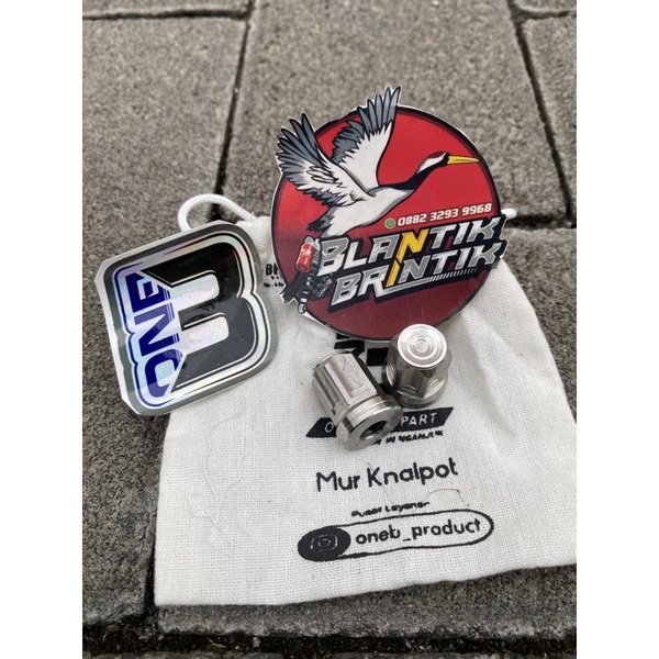 Baut mur knalpot pb stenlis stell gl mp tiger mur knalpot stenlis probolt cb gl mp tiger drat 11 dan