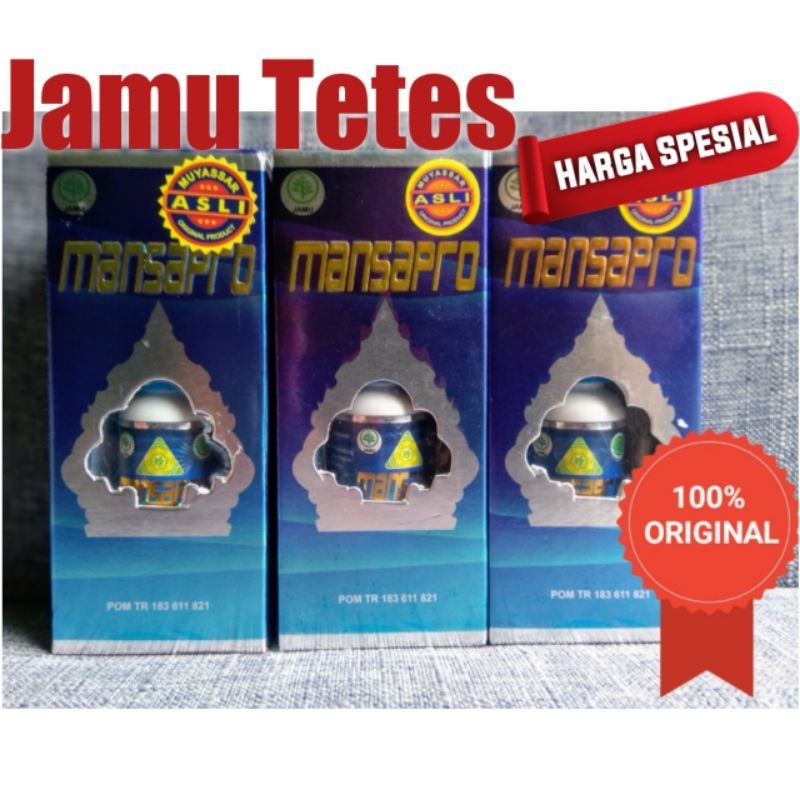Jamu Tetes MANSAPRO harga spesial