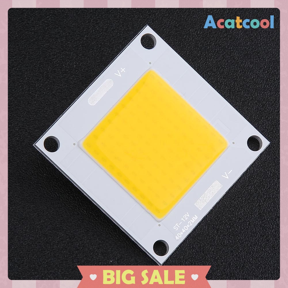 DC12-14V 50W COB LED Integrated Chip Light Panel Bulb for DIY Spotlight