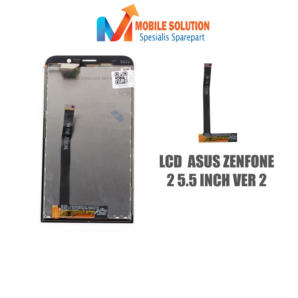Grosir LCD Asus Zenfone 2 Ver 2 ZE551ML Z00  ORIGINAL 100% Fullset Touchscreen Garansi 1 Bulan + Packing / Bubbel