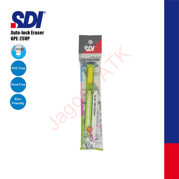 

Produk Penghapus / Eraser Autolock +Refill Set Sdi Gpe-25Vp Terlaris