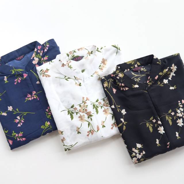 RAFAELA DRESS - dress gamis monalis motif bunga murah best seller