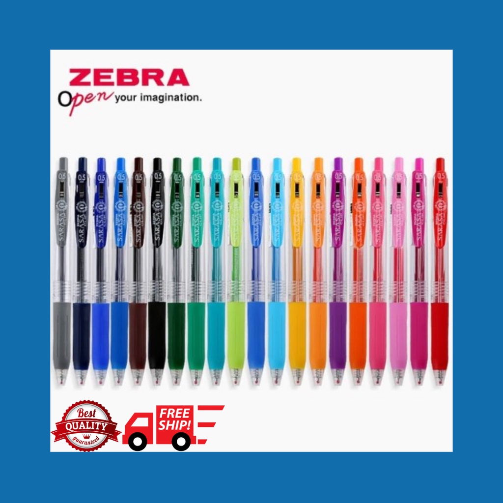 

Pena Zebra Sarasa Clip 0.5 / Pulpen Gel Sarasa Clip Zebra 0,5