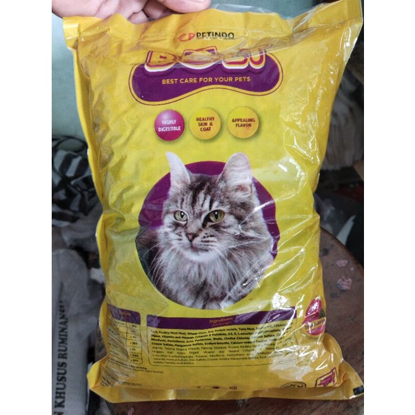 pakan kucing Bolt tuna flavor (donat)