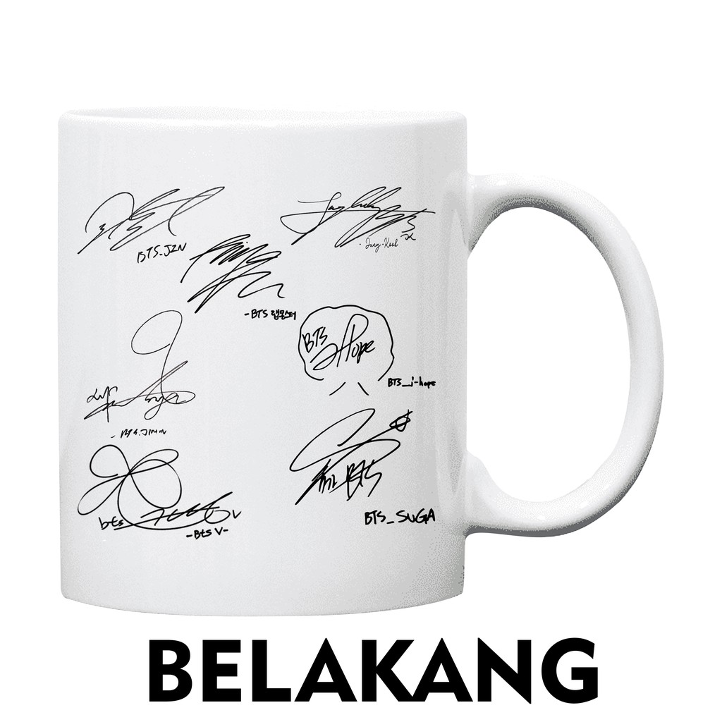 Mug Karakter BT21 LUCU unik (TANPA PO TERMURAH)-8