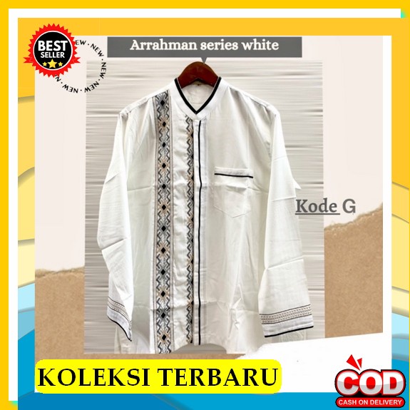 Baju Koko Lengan Pendek Pria Remaja Dewasa Laki Laki Haibah Habaib Itang Yunaz Kurta Pakistan Muslim