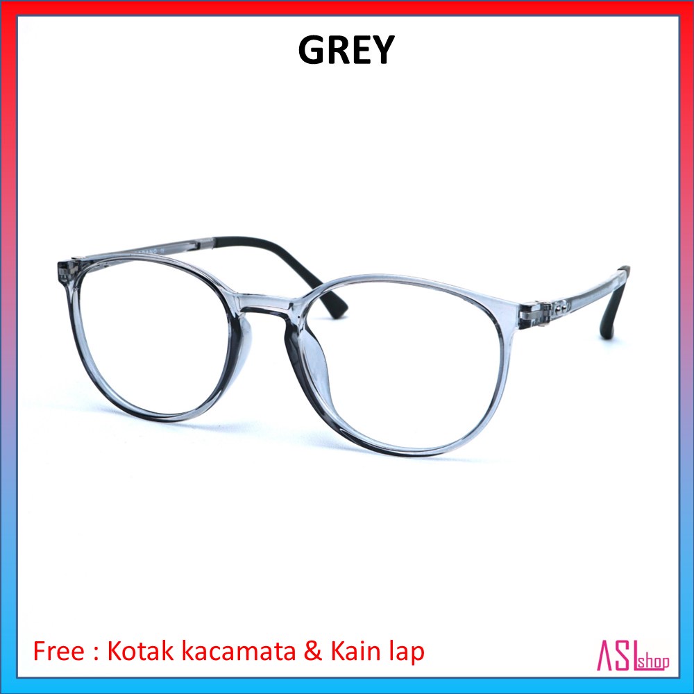 FRAME DAN KACAMATA MINUS (KODE : GIO 2148) RINGAN DAN LENTUR