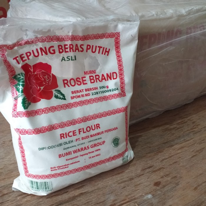 

BISA COD Tepung Beras Rose Brand 500 gram.1 dus isi 20