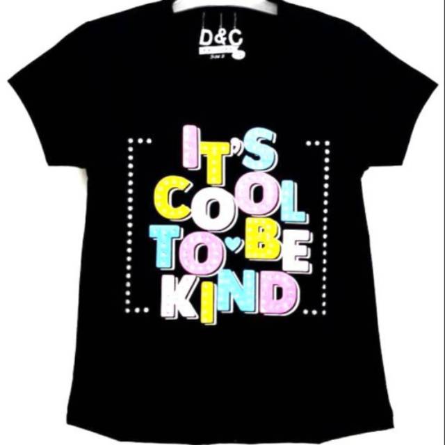 Kaos anak perempuan D & C