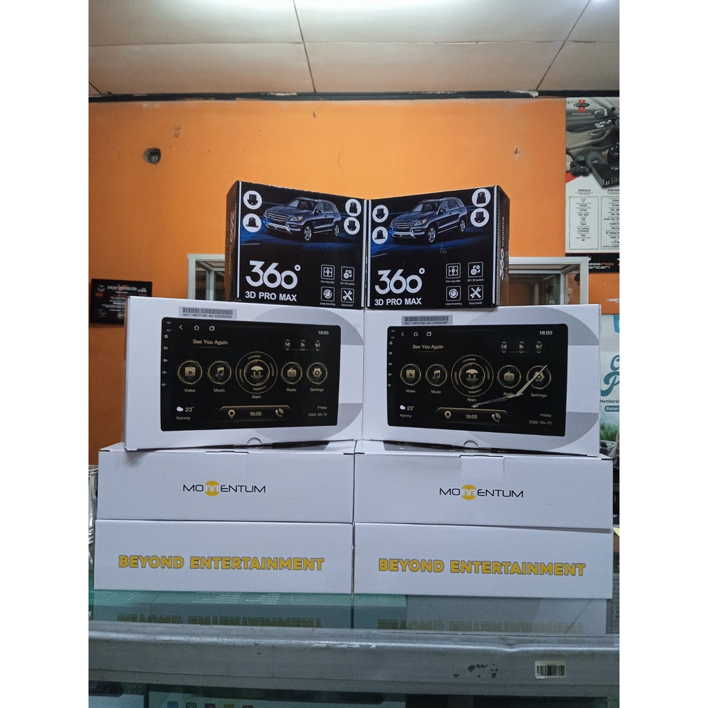 Head Unit Android Momentum MO-9166 (9 inch) dan MO-1166 (10 inch) Voice Command