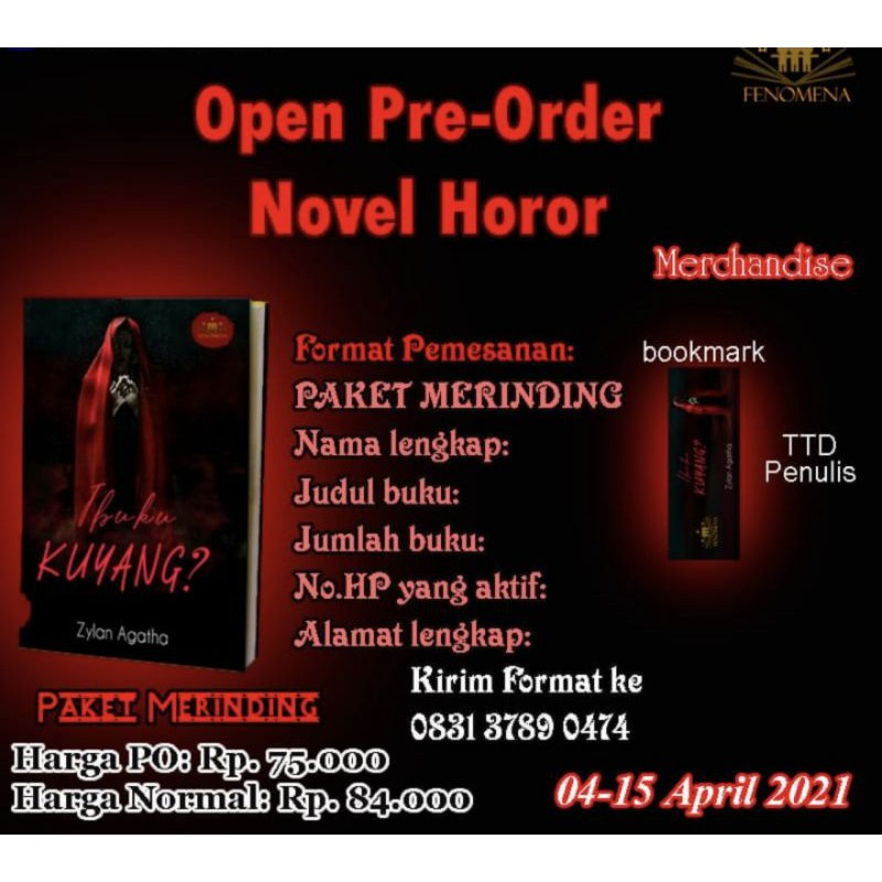 buku novel Ibuku Kuyang? - Zylan Agatha original