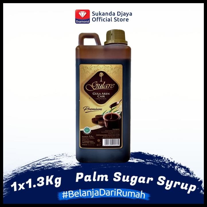 

TERBARUU!! Gulare Palm Sugar Syrup (Gula Aren Cair) 1.3 Kg COD