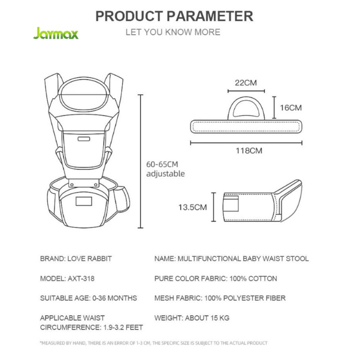 TERBARU GENDONGAN BAYI / HIPSEAT BABY CARRIER / AIXINTA GENDONGAN BAYI DEPAN / GENDONGAN BAYI ANEKA