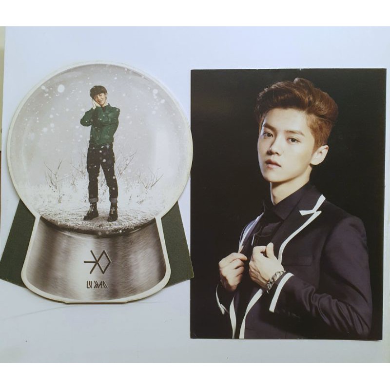 OFFICIAL SNOWGLOBE & POSTCARD LUHAN